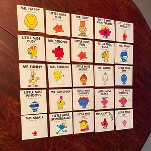 Little Miss and Mr Men 25 Books